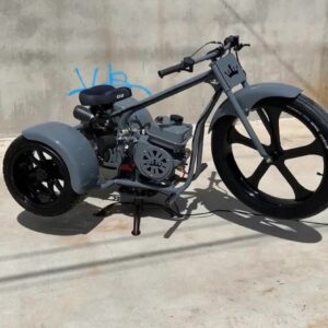 Gray Colored Mini Trike – Reliable Maxi Mini Trike (212cc Electric Start)