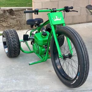 Green Big Wheeler Mini Trike – High-Performance Maxi Mini Trike (250cc)