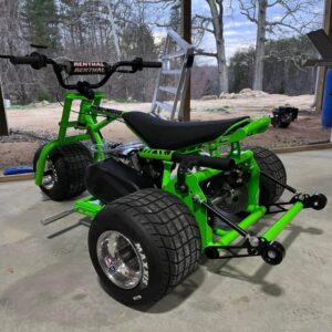 TGV Mini Trike – Gas Powered Maxi Mini Trike (212cc Electric Start 3-Wheeler)